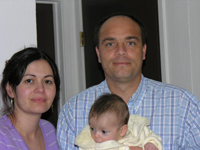 Alexandra, Mom and Daddy