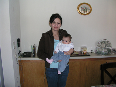 Alexandra and Mommy